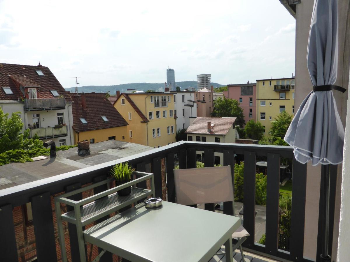 Jena City Apartment, Balkon, Sonnig, Wifi, Parkplaetze, Naehe Zentrum Exteriör bild