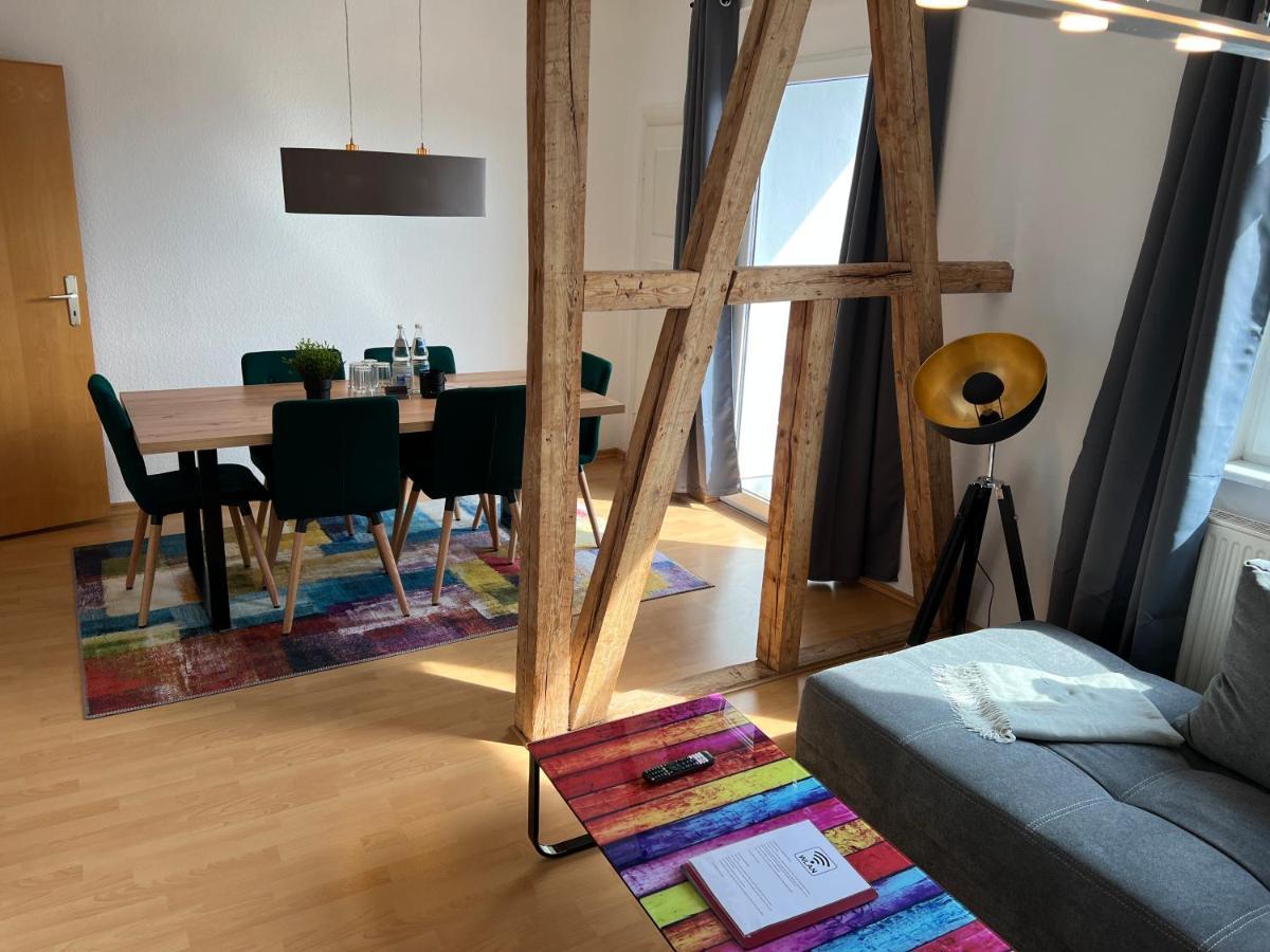 Jena City Apartment, Balkon, Sonnig, Wifi, Parkplaetze, Naehe Zentrum Exteriör bild