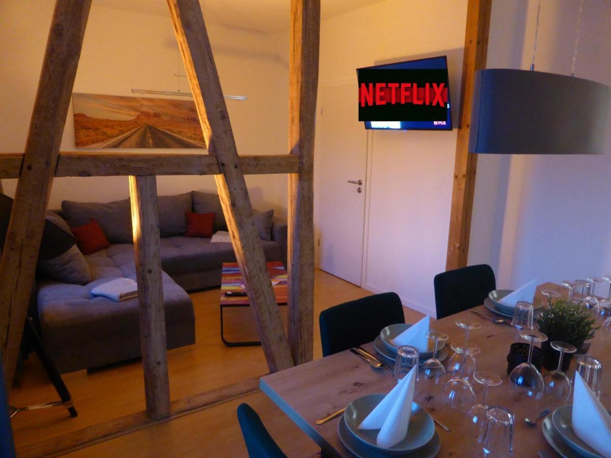 Jena City Apartment, Balkon, Sonnig, Wifi, Parkplaetze, Naehe Zentrum Exteriör bild