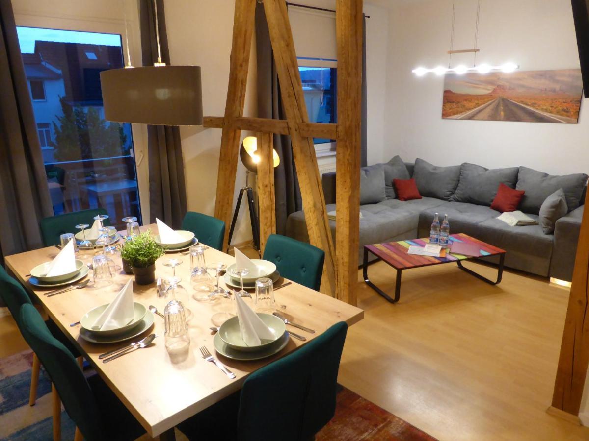 Jena City Apartment, Balkon, Sonnig, Wifi, Parkplaetze, Naehe Zentrum Exteriör bild