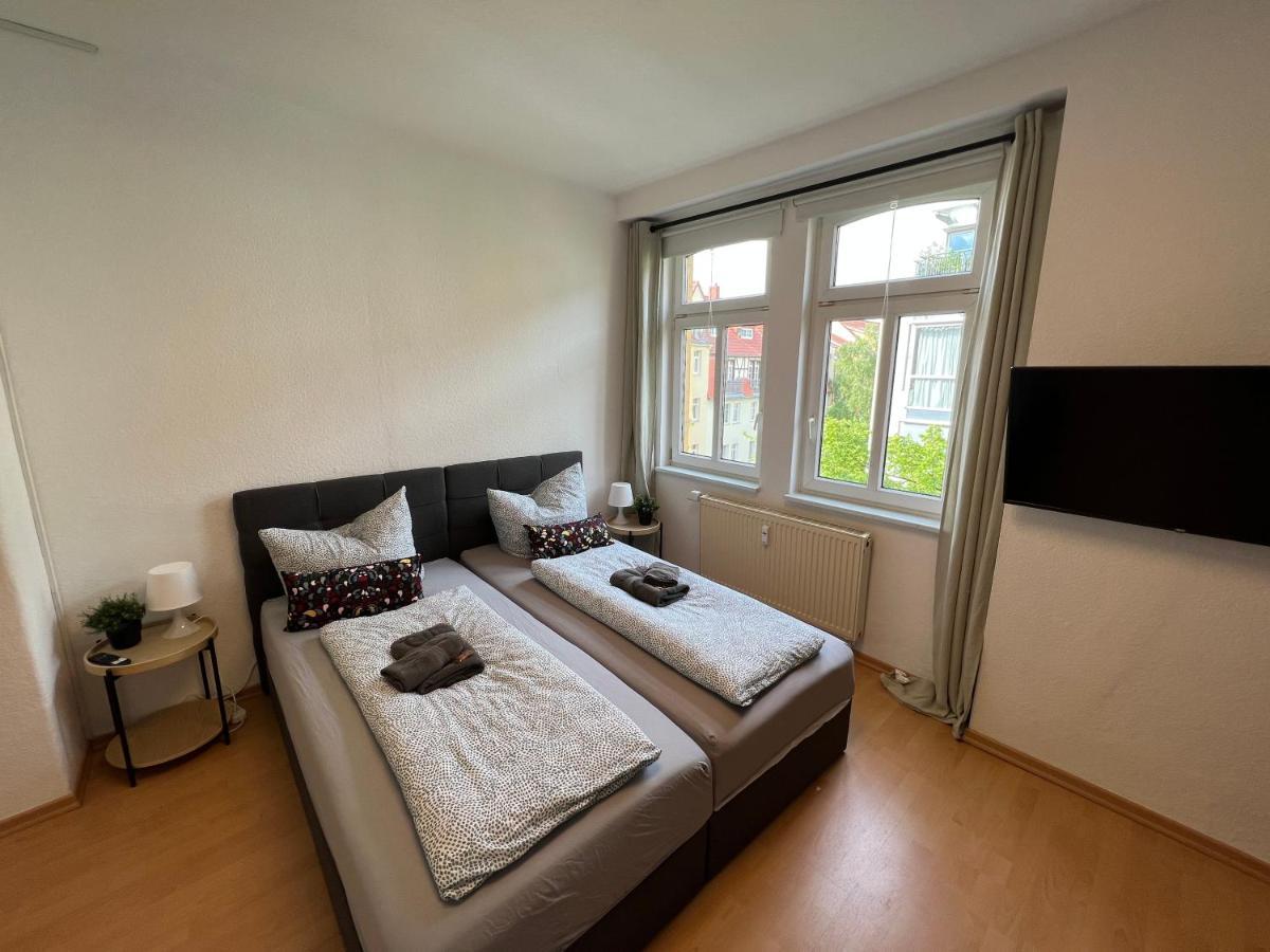 Jena City Apartment, Balkon, Sonnig, Wifi, Parkplaetze, Naehe Zentrum Exteriör bild