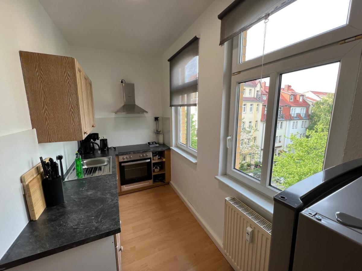 Jena City Apartment, Balkon, Sonnig, Wifi, Parkplaetze, Naehe Zentrum Exteriör bild