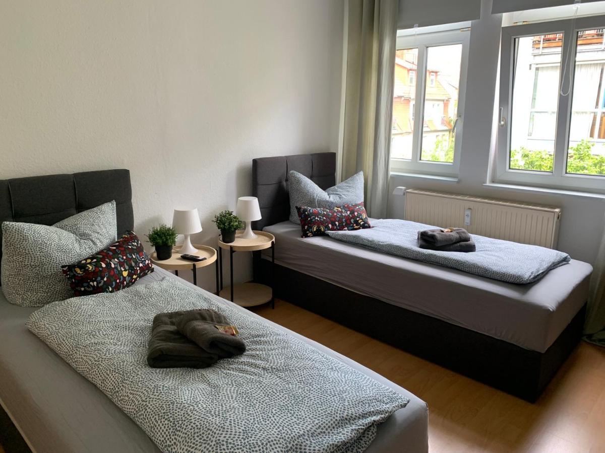 Jena City Apartment, Balkon, Sonnig, Wifi, Parkplaetze, Naehe Zentrum Exteriör bild